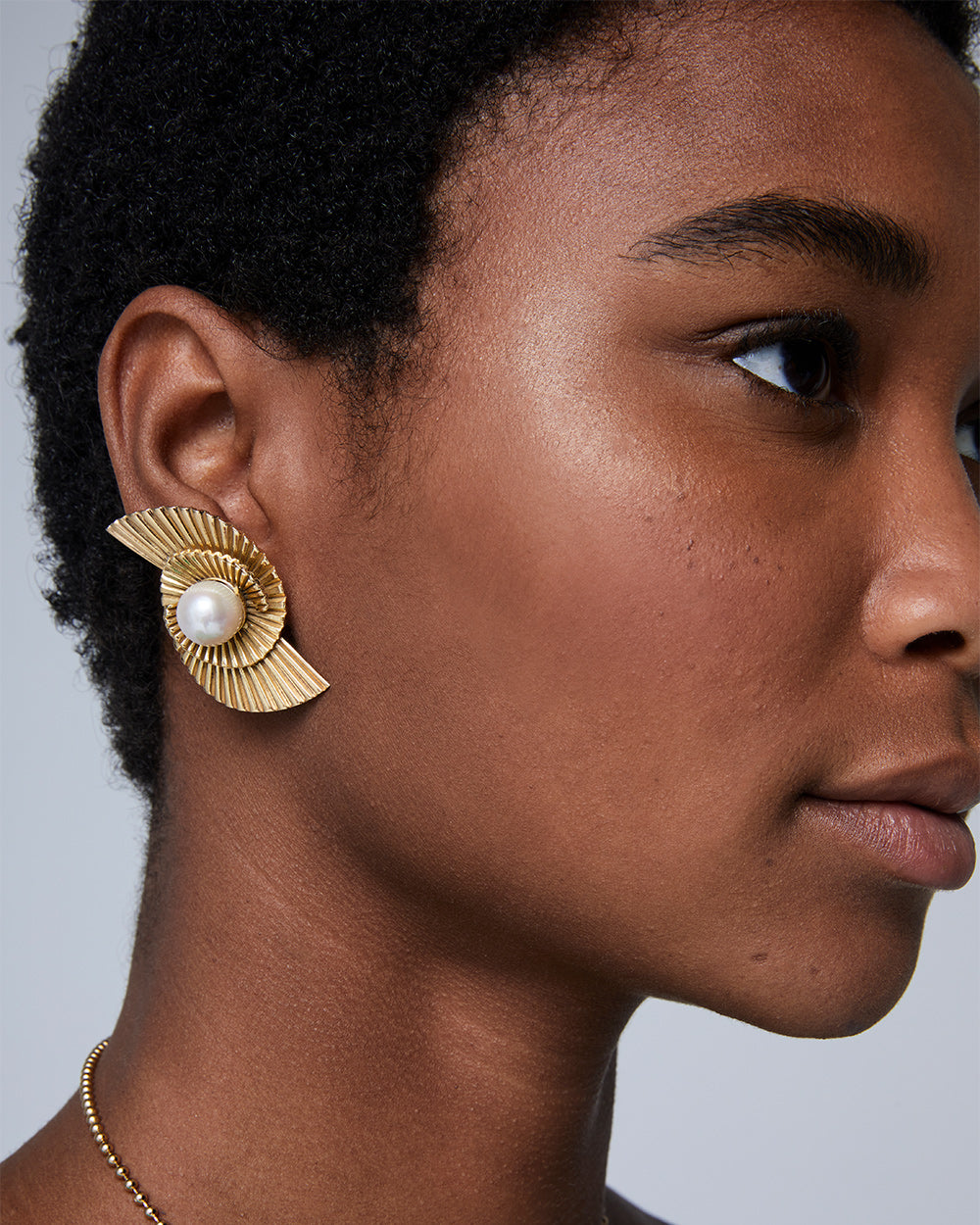 Zara shell earrings Clearance