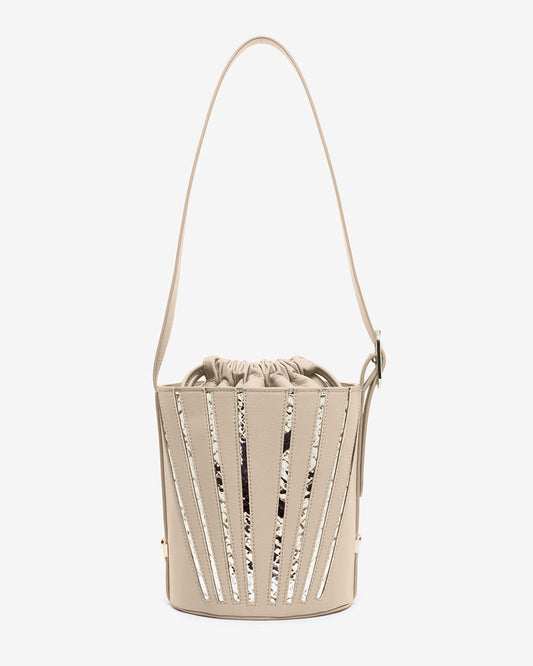 MOONSHELL DRAWSTRING BUCKET